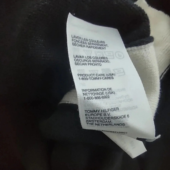 Tommy Hilfiger quarter snap women's sweater, size XL, Y2K - Picture 2 of 5